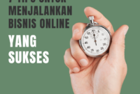 Hijau Minimalis Tips Memulai Bisnis Online Carousel Instagram Post