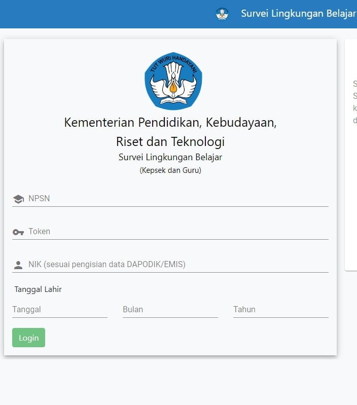 Survey Lingkungan Belajar