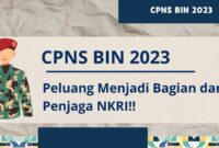BIN Buka Lowongan CASN 2023 Sebanyak 1000 Formasi Fresh Graduate Merapat