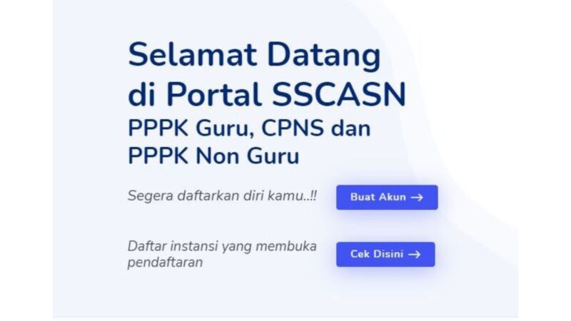 Cara Cek Formasi CPNS dan PPPK 2023 dari Masing masing Instansi 1