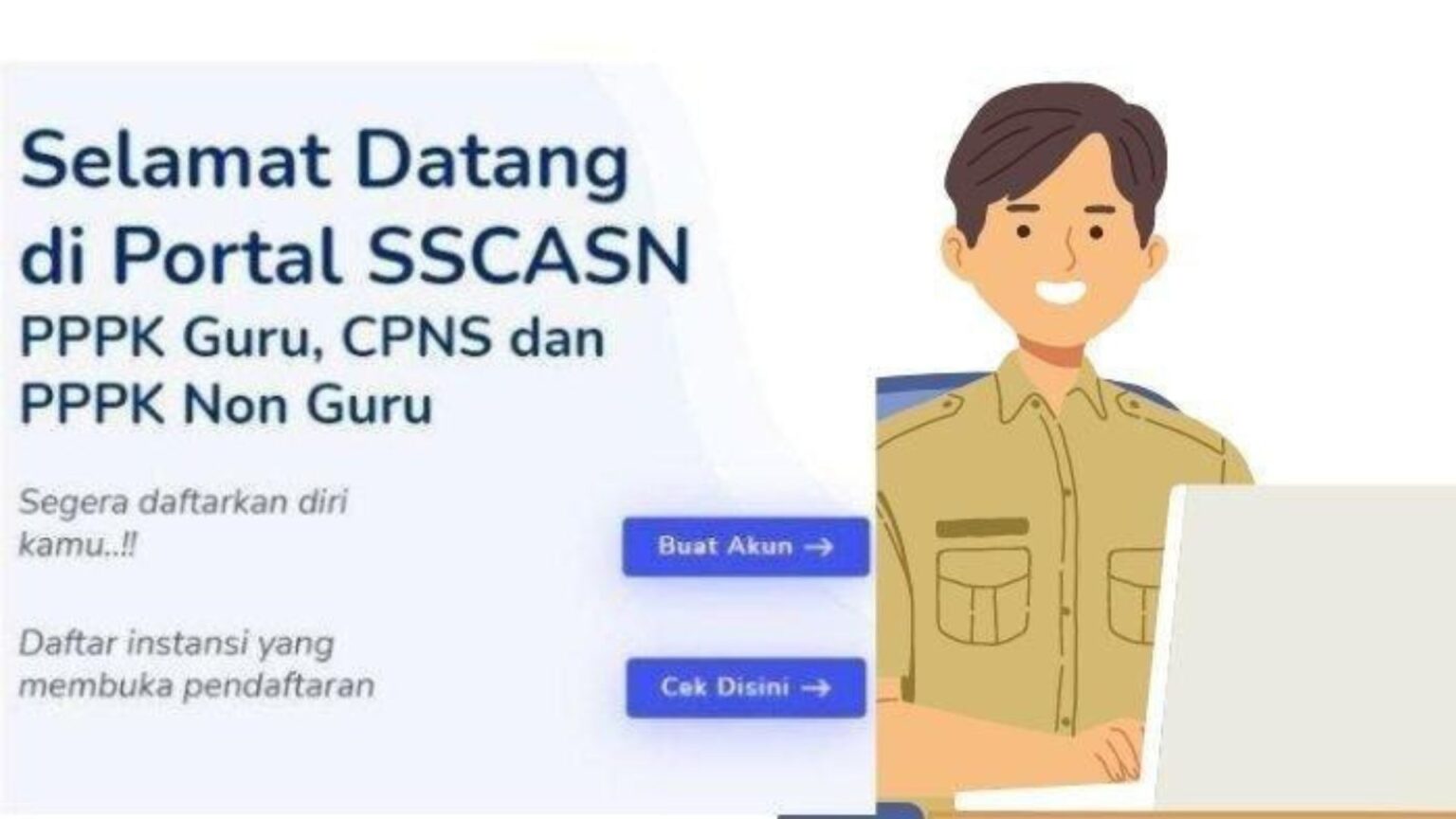 Cara Daftar Akun CASN 2023 Lewat Portal SSCASN