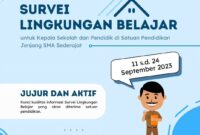 Cara Pengisian Survey Lingkungan Belajar 2