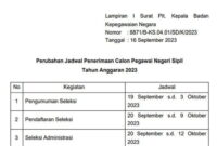 Sempat Diundur Ini Jadwal Terbaru Seleksi CPNS dan PPPK 2023