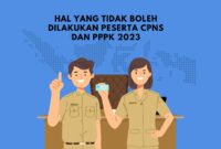 Awas Kena Blacklist Ini Hal yang Tidak Boleh Dilakukan Peserta CPNS dan PPPK 2023
