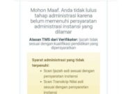 Begini Nasib Peserta CASN 2023 Yang Tidak Lolos Seleksi Administrasi