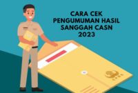 Cara Cek Pengumuman Hasil Sanggah Seleksi Administrasi CASN 2023