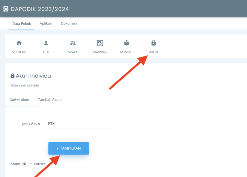 Cara Mereset Password Info GTK 2