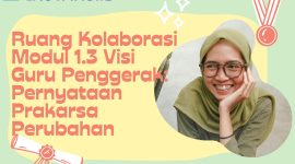 Kartu Ucapan Terima Kasih Guru Organik Ilustrasi Hijau