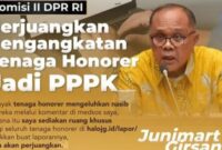Komisi DPR RI Beri Alasan Mengapa Honorer Harus Diangkat Jadi PPPK Ini Penjelasannya