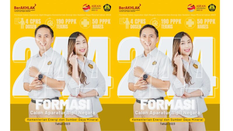 Link Resmi Pendaftaran Seleksi CPNS dan PPPK Kementerian ESDM 2023