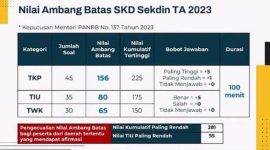 Pelamar Wajib Tahu Ini Passing Grade SKD CPNS 2023