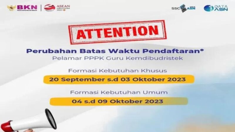 Seleksi PPPK Guru Pelamar Khusus Ditutup Begini Nasib Tenaga Honorer K2 yang Tidak Daftar