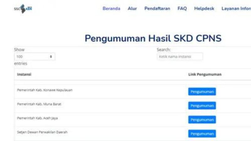 Contoh Kalimat Sanggah Hasil SKD CPNS 2023 yang Tepat