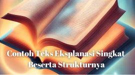 Contoh Teks Eksplanasi Singkat Beserta Strukturnya