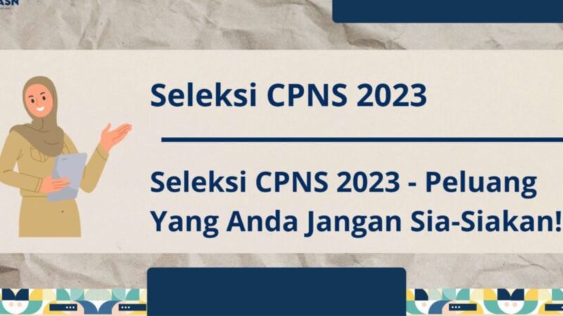 Menuju Tahapan Lanjutan Ini Perangkingan SKD CPNS 2023 1