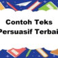 Teks Paragraf Persuasif