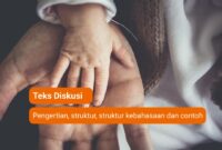teks diskusi adalah