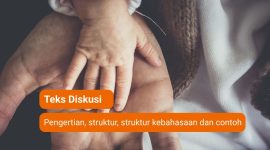teks diskusi adalah