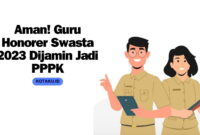 Aman Guru Honorer Swasta 2023 Dijamin Jadi PPPK