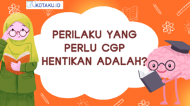 Oranye Ilustrasi Imut Meriah Selamat Hari Guru Nasional Banner