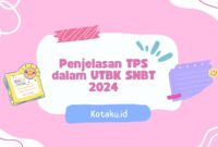 Camaba Harus Tahu Ini Penjelasan TPS dalam UTBK SNBT 2024
