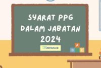 Informasi Syarat PPG Dalam Jabatan 2024 Yuk Simak