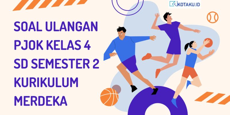 Krem Biru Ilustrasi Selamat Hari Olahraga Nasional Banner scaled