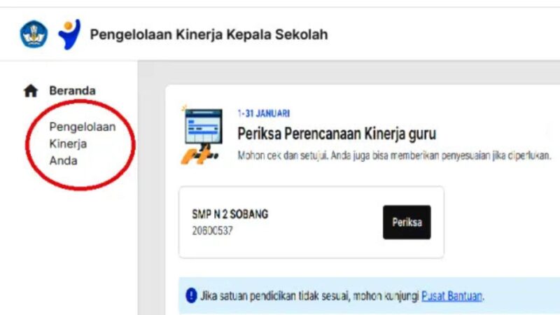 Tahapan Menyusun Rencana Hasil Kerja RHK Guru di Pengelolaan Kinerja PMM 2024
