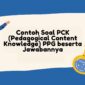 Contoh Soal PCK Pedagogical Content Knowledge PPG beserta Jawabannya