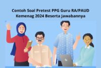 Contoh Soal Pretest PPG Guru RAPAUD Kemenag 2024 Beserta Jawabannya