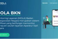 Mola BKN Platform Pengecekan Proses Penetapan NI PPPK TA 2023