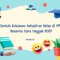Contoh Dokumen Kehadiran Kelas di PMM Beserta Cara Unggah KOSP 1