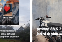 Siswi SMK 3 Pati di TikTok durasi 45 Detik Asli