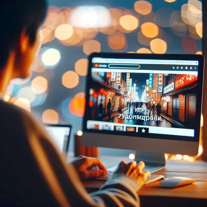 video Jepang bokeh