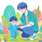 Anak Kecil Baju Biru Sama Kakaknya Part 1 dan 2