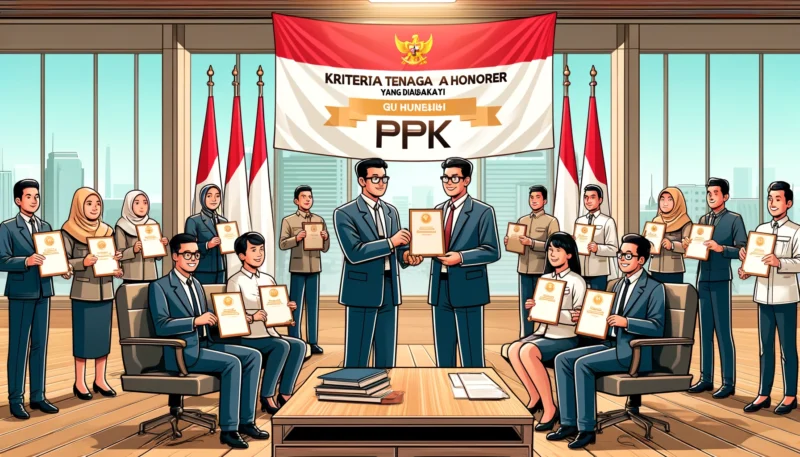 Berikut Kriteria Tenaga Honorer Yang Nantinya akan Langsung di Angkat Menjadi PPPK