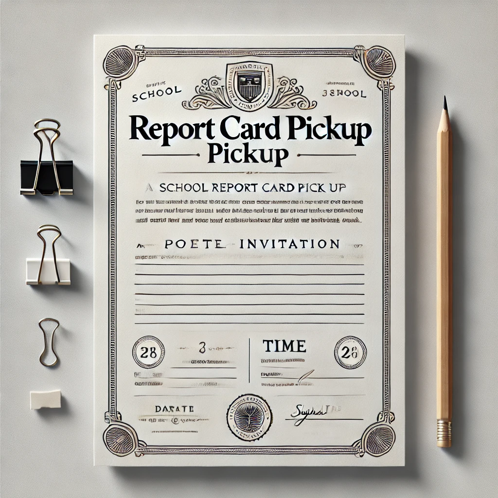 Contoh Surat Undangan Pengambilan Raport Paling Sopan dan Formal