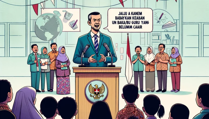 Nadiem Makarim Janji Akan Membayarkan TPG Kembali Untuk Bapak:Ibu Guru Yang Belum Cair