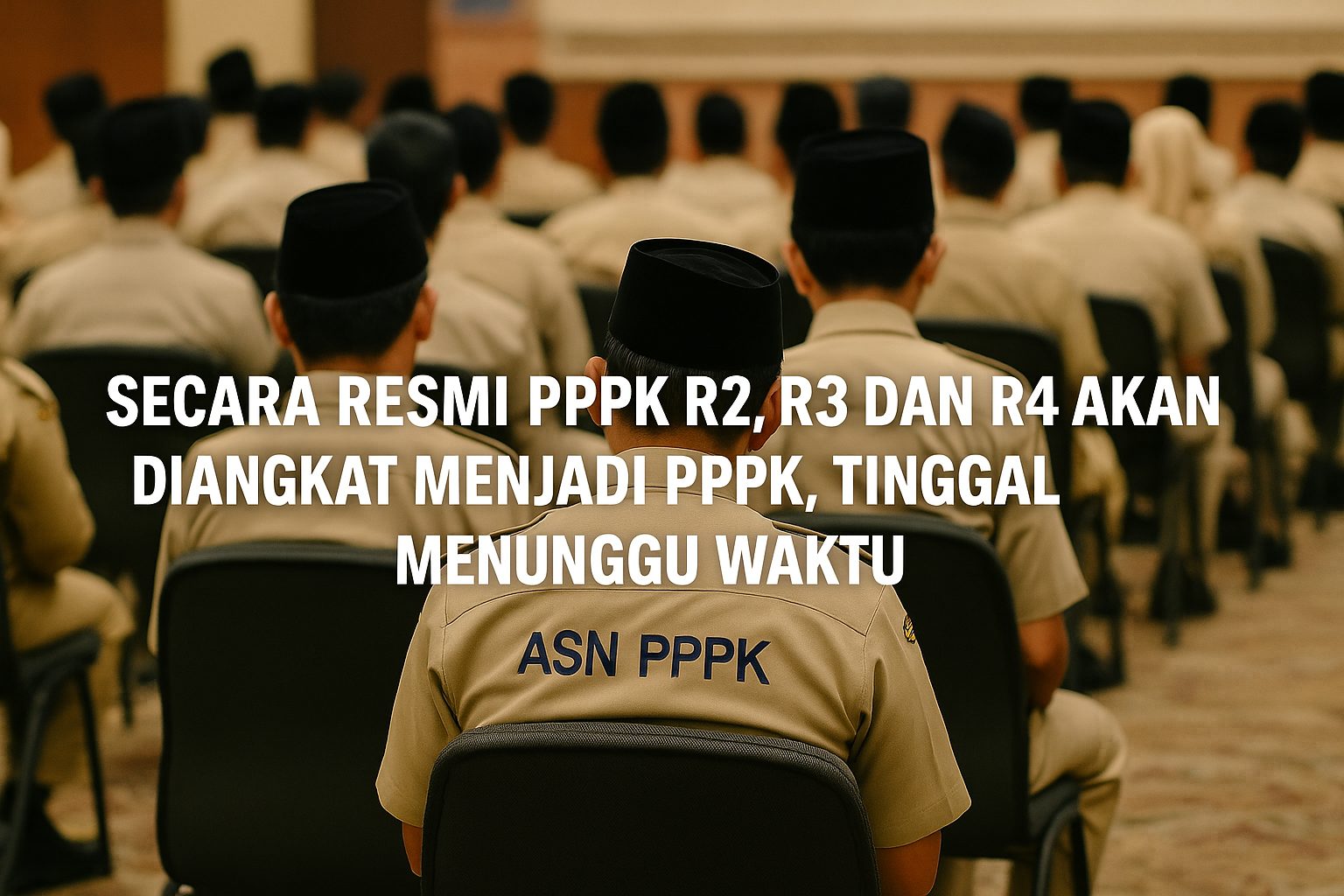 Secara Resmi PPPK R2,R3 dan R4 Akan diangkat Menjadi PPPK, TInggal menunggu Waktu