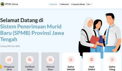 Begini Cara Memilih Sekolah di SPMB Jateng 2026
