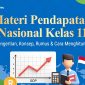 Materi Pendapatan Nasional Kelas 11