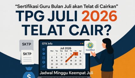 Sertifikasi Guru Bulan Juli Akan Telat Dicairkan